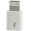 Topt Charger adapter – Micro USB į Lightning – baltos spalvos
