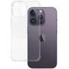 Topt Clin Anti Shock 1,5mm skirtas Apple iPhone 15 Pro dėklas telefonui skaidrus