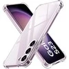 Topt Clin Anti Shock 1,5mm skirtas Apple iPhone 16 Pro dėklas telefonui skaidrus