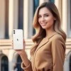 Topt Crystal Glitter dėklas skirtas Apple iPhone 11 sidabro spalvos