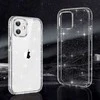 Topt Crystal Glitter dėklas skirtas Apple iPhone 12 Pro Max sidabro spalvos
