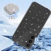 Topt Crystal Glitter dėklas skirtas Samsung Galaxy S23 FE sidabro spalvos