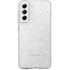 Topt Crystal Glitter dėklas skirtas Samsung Galaxy S21 FE sidabro spalvos