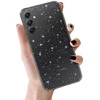 Topt Crystal Glitter dėklas skirtas Samsung Galaxy A34 5G sidabro spalvos