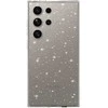 Topt Crystal Glitter dėklas skirtas Samsung Galaxy S24 Ultra sidabro spalvos