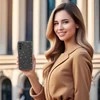 Topt Crystal Glitter dėklas skirtas Samsung Galaxy A13 4G sidabro spalvos