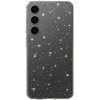 Dėklas Toptel Crystal Glitter Case for Samsung Galaxy S25 Sidabrinis