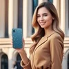 Topt Crystal Glitter dėklas skirtas Samsung Galaxy A02 sidabro spalvos