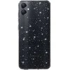 Topt Crystal Glitter dėklas skirtas Samsung Galaxy A05 sidabro spalvos