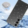 Topt Crystal Glitter dėklas skirtas Samsung Galaxy A15 4G/5G sidabro spalvos