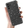 Topt Crystal Glitter dėklas skirtas Samsung Galaxy A13 4G sidabro spalvos