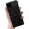 Topt Crystal Glitter dėklas skirtas Samsung Galaxy A12 sidabro spalvos