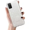 Topt Crystal Glitter dėklas skirtas Samsung Galaxy A02S sidabro spalvos