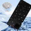 Topt Crystal Glitter dėklas skirtas Samsung Galaxy A12 sidabro spalvos