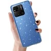 Topt Crystal Glitter dėklas skirtas Xiaomi Redmi 10A sidabro spalvos