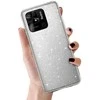 Topt Crystal Glitter dėklas skirtas Xiaomi Redmi 10C sidabro spalvos