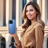 Topt Crystal Glitter dėklas skirtas Xiaomi Redmi 10A sidabro spalvos