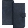 Toptel Topt Dėklas BOOK COMMON Universali (Dydis L) skirtas Apple iPhone 6 Plus/7 Plus/8 Plus/Xs Max/11 Pro Max/Samsung S20 FE/S21 FE/S10 Plus/A10/A32/A54/Xiaomi 12 Lite/Huawei P30 Pro mėlynos spalvos