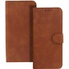 Toptel Topt Dėklas BOOK COMMON Universali (Dydis L) skirtas Apple iPhone 6 Plus/7 Plus/8 Plus/Xs Max/11 Pro Max/Samsung S20 FE/S21 FE/S10 Plus/A10/A32/A54/Xiaomi 12 Lite/Huawei P30 Pro rudos spalvos