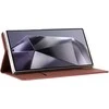 Topt Dėklas Smart Magneto skirtas Samsung Galaxy S25 Edge bordo spalvos