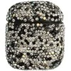 Toptel Topt Diamonds Dėklas skirtas Airpods – juodos spalvos