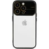 Topt Electro Lens dėklas skirtas Apple iPhone 14 Pro juodos spalvos