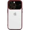 Topt Electro Lens dėklas skirtas Apple iPhone 15 Pro Max Cherry