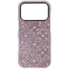 Topt Flower dėklas skirtas Apple iPhone 16 Pro rožinės spalvos