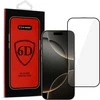 Topt Full Glue 6D Apsauginis stiklas skirtas Apple iPhone 16 Pro Juodas