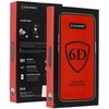 Tel Protect Topt Full Glue 6D Apsauginis stiklas skirtas Apple iPhone 7/8 Juodas - pakuotė 10 vnt