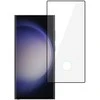 Topt Full Glue 6D Apsauginis stiklas skirtas Samsung Galaxy S23 ULTRA Juodas (with a hole skirtas a scanner)