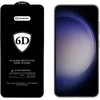 Topt Full Glue 6D Apsauginis stiklas skirtas Samsung Galaxy S22/S23 Juodas (with fingerprint unlock)