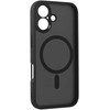 Topt Full Matte Mag Dėklas skirtas Apple iPhone 17 juodos spalvos
