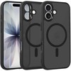 Topt Full Matte Mag Dėklas skirtas Apple iPhone 17 juodos spalvos