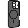 Toptel Topt Full Matte Mag Dėklas skirtas Google Pixel 9/9 Pro juodos spalvos