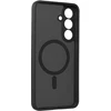Dėklas Toptel Full Matte Mag Cover skirtas Samsung Galaxy S25 FE juodos spalvos