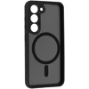 Dėklas Toptel Full Matte Mag Cover skirtas Samsung Galaxy S23 juodos spalvos