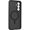 Dėklas Full Matte Mag Cover skirtas Samsung Galaxy S25 FE juodos spalvos