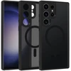 Dėklas Toptel Full Matte Mag Cover skirtas Samsung Galaxy S23 Ultra juodos spalvos