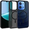 Topt Full Matte Mag dėklas skirtas Xiaomi Redmi 15C 4G/5G juodos spalvos