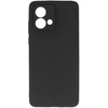 Back Dėklas Matinis for MOTOROLA MOTO G84 5G juodos spalvos