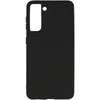Topt Riposo Dėklas „Matinis'' įvairiems telefonų modeliams, juodas SAMSUNG GALAXY S21 FE