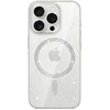 Topt Glitter Magsafe Dėklas skirtas Apple iPhone 16e skaidrus
