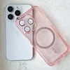 Fusion Accessories Topt Glitter Magsafe Dėklas skirtas Apple iPhone 17 Air rožinės spalvos