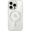 Toptel Topt Glitter Magsafe dėklas skirtas Apple iPhone 16 Pro skaidrus
