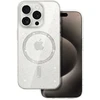Oem Apple Glitter Magsafe Dėklas skirtas iPhone 15 Pro transparent
