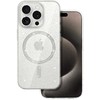 Oem Glitter Magsafe Dėklas skirtas Apple iPhone 15 Pro transparent
