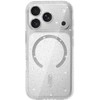 Toptel Topt Glitter Magsafe Dėklas skirtas Apple iPhone 17 Pro skaidrus