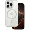 Glitter Magsafe dėklas skirtas Iphone 16 Pro Max transparent