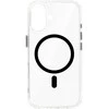 Topt Glossy Magsafe Clear Dėklas skirtas Apple iPhone 16 juodos spalvos